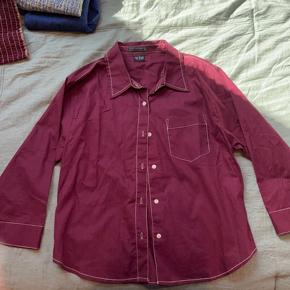 Western Style Button Up Top